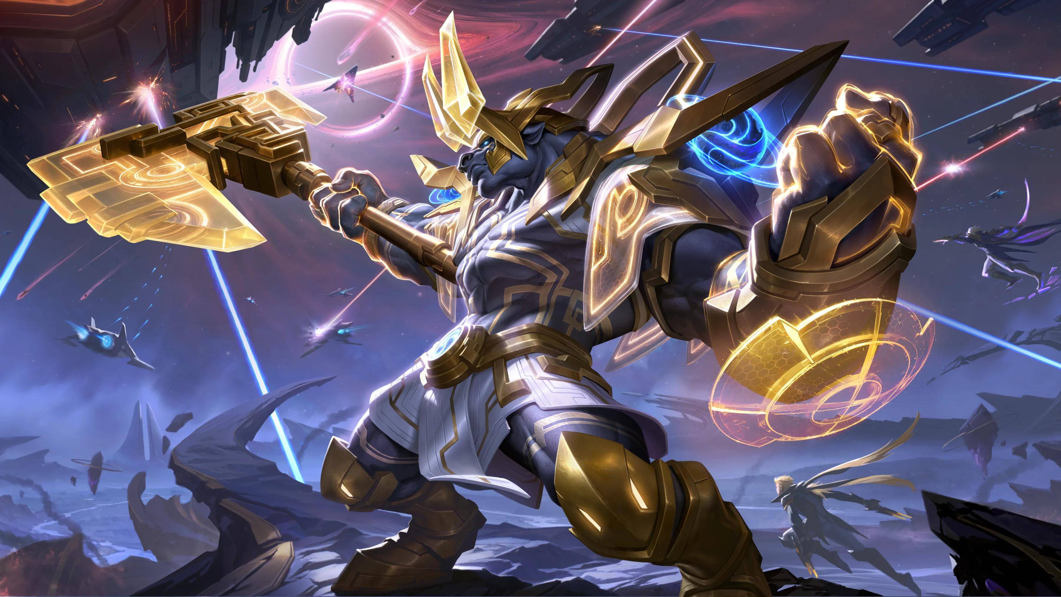 Beluga的Gnar擅长持续输出，而 Stay 的Jhin在整个过程中被无限狙击。 Team WE 在没有流血的情况下赢得了第一局。